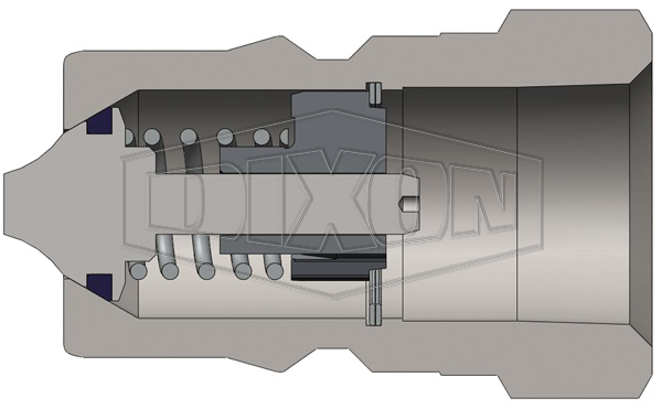 DQC H-Series ISO-B Female Plug